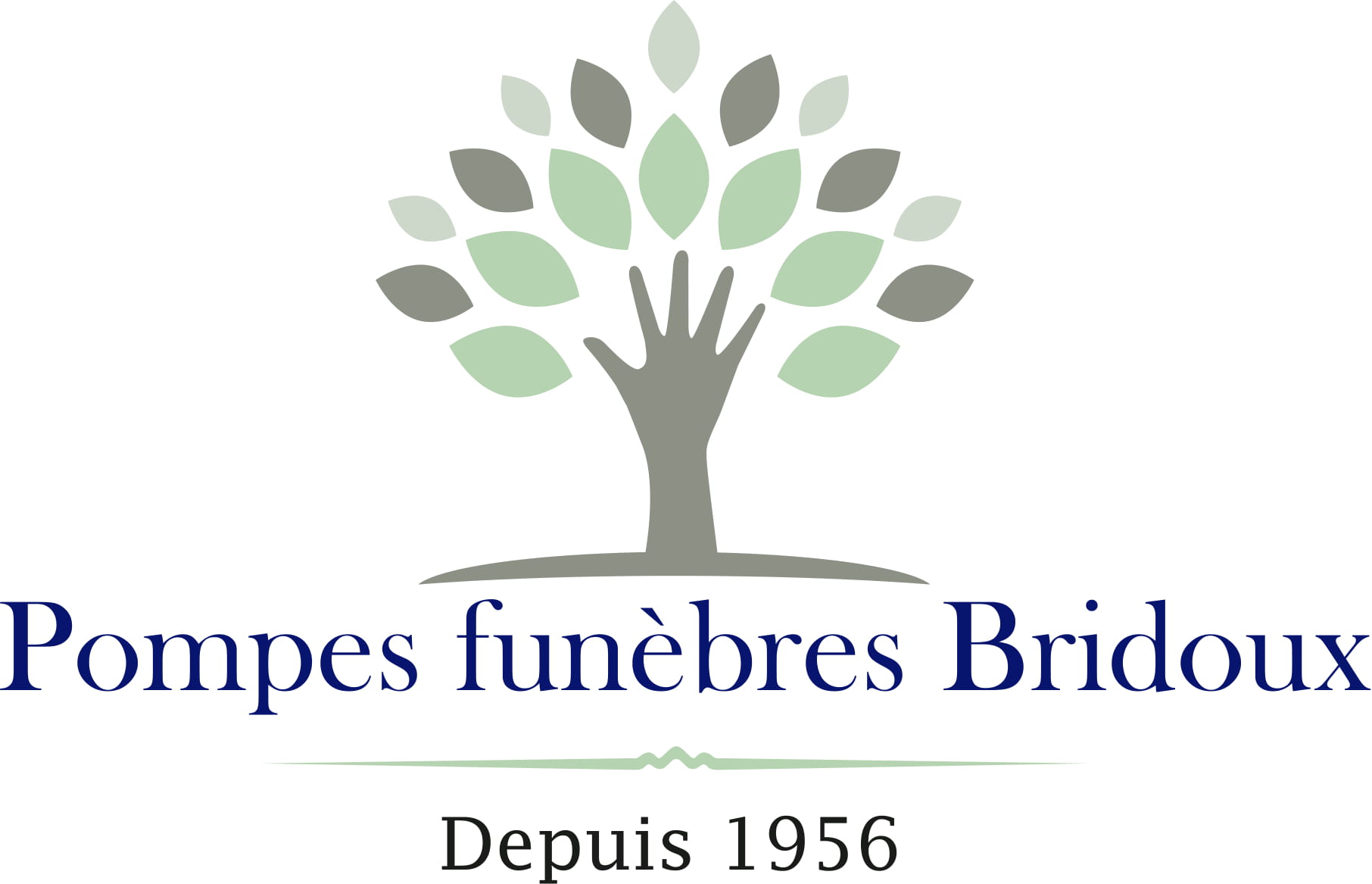 logo pompes funebres briboux